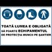 Placuta pentru echipamentul de protectia muncii pe santier